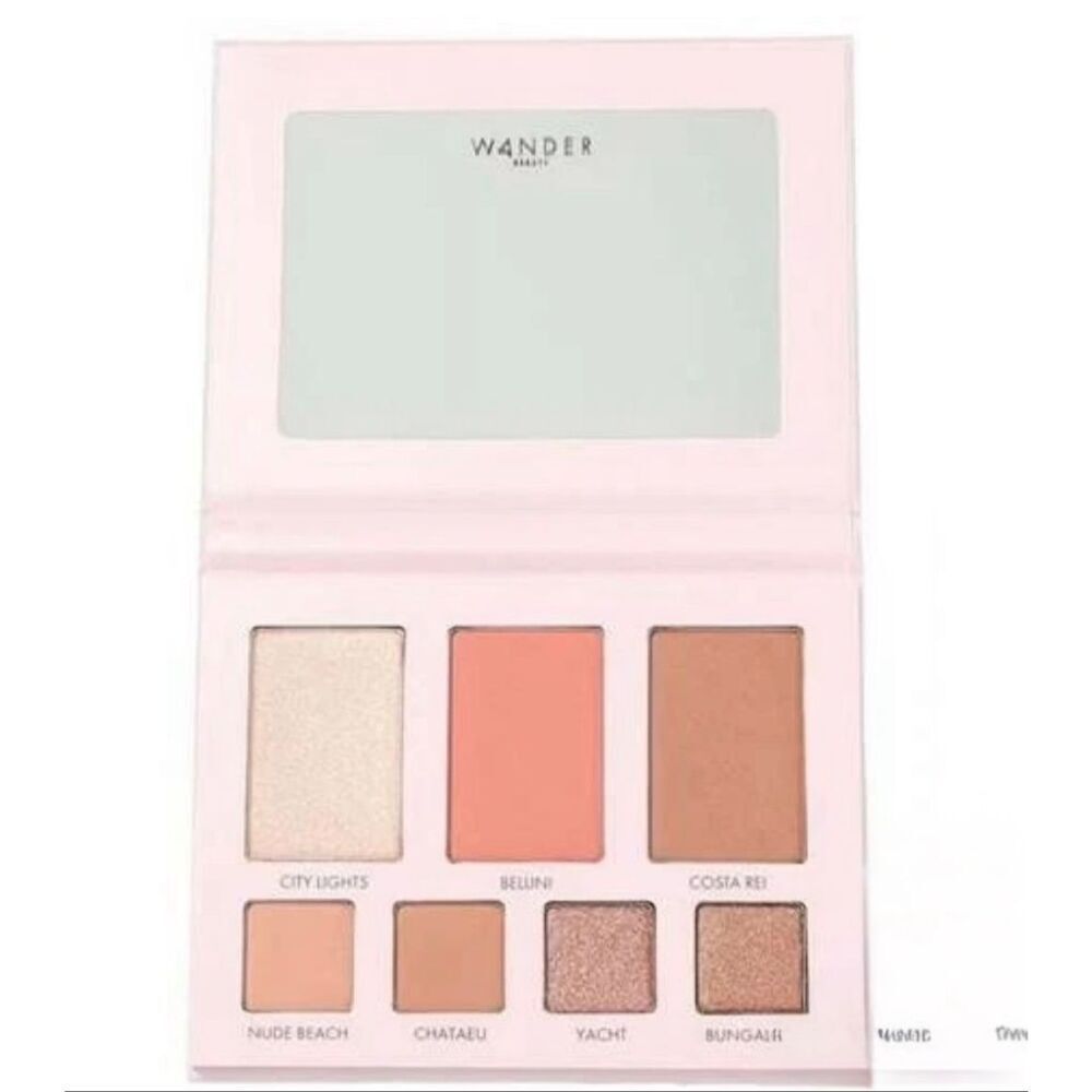 WANDER BEAUTY - Getaway Eye and Face Palette in "Sunkissed" - 7 Neutral Shades - Picture 15 of 15